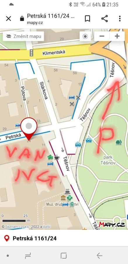 Apartman Van Ng Прага Екстер'єр фото